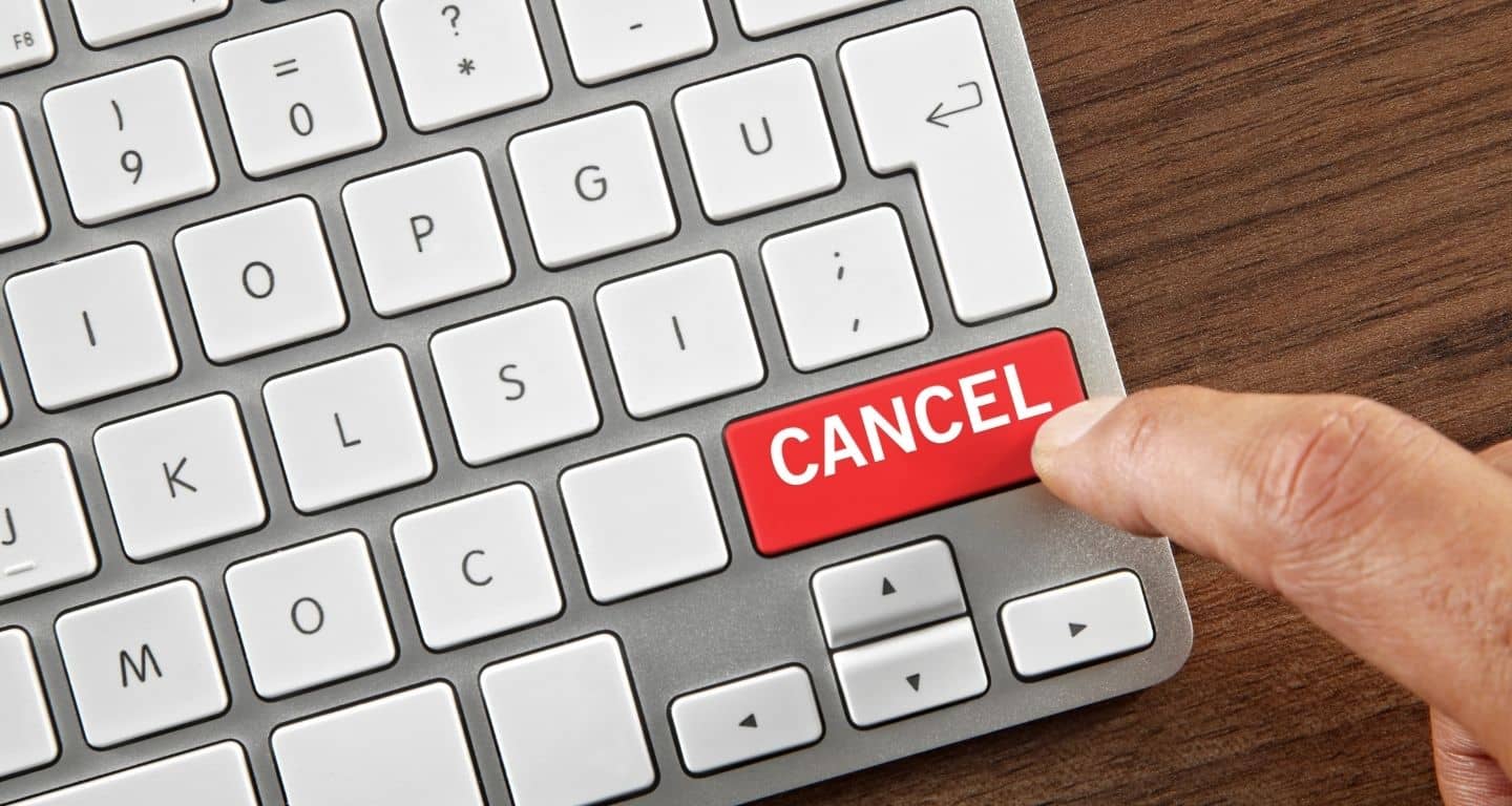 Politica de cancelacion